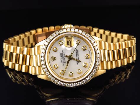 vintage rolex president link|pre owned rolex ladies president.